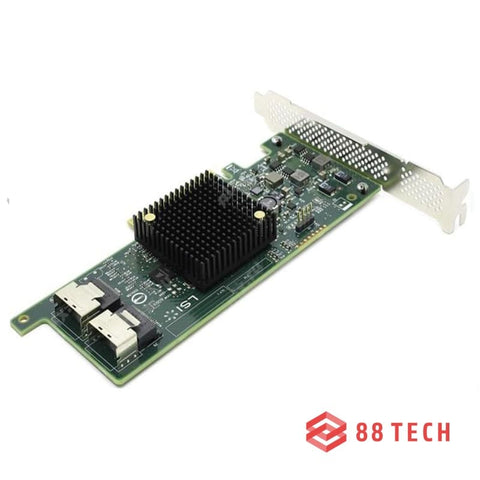 88TECH LSI SAS 9207-8i LSI00301 8 Port SAS Host Bus Adapter - 88 TECH