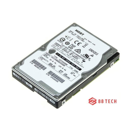 HGST HUC109060CSS60 SAS 2.5" 6Gbps 600GB HDD Hard Drive 10K RPM 88 TECH 600GB, Datacenter, Enterprise, HGST, HITACHI, HUC109060CSS60, SAS 2.5"