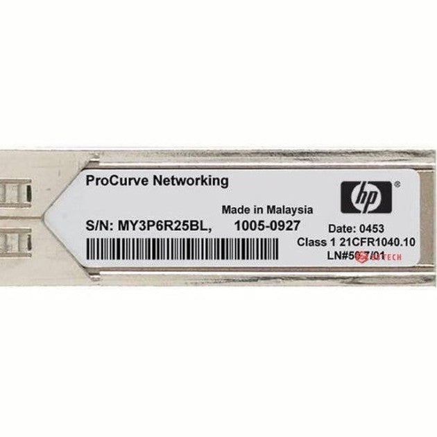 HPE JD094B 10000 Mbit/s SFP+ Network Transceiver Module 88 TECH 10G, HP ProCurve, JD094B, SFP+, Transceiver, Transceiver Module, X132