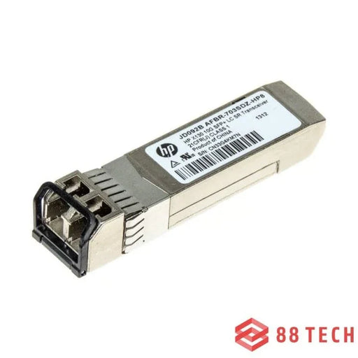 HP Enterprise JD092B X130 10G SFP+ LC SR Transceiver Module 88 TECH 10G, HP ProCurve, JD092B, SFP+, Transceiver, Transceiver Module, X132