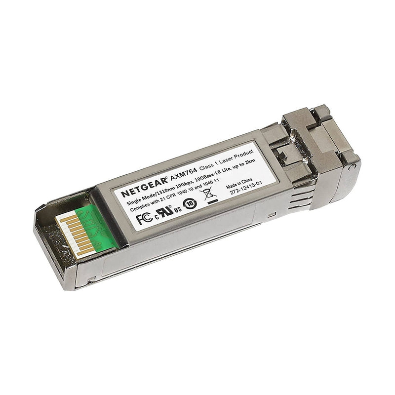 NETGEAR ProSAFE 10GBASE-LR Lite SFP+ Transceiver AXM764-10000S Brand: NETGEAR 10GBASE-LR, 10GBase-LRM, AXM764, Netgear, NETGEAR ProSAFE