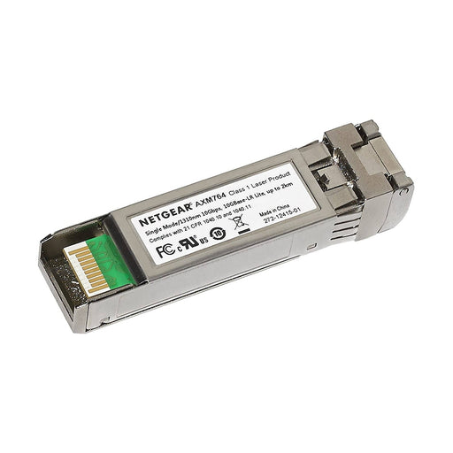 NETGEAR ProSAFE 10GBASE-LR Lite SFP+ Transceiver AXM764-10000S Brand: NETGEAR 10GBASE-LR, 10GBase-LRM, AXM764, Netgear, NETGEAR ProSAFE