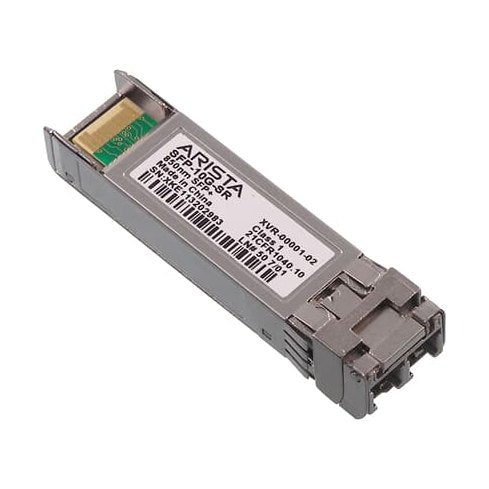 ARISTA XVR-00001-02 Ethernet Module Transceiver SFP-10G-SR 850nm SFP+ 10Gbps ARISTA ARISTA, SFP-10G-SR, XVR-00001-02