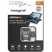 Integral 256GB UltimaPRO V30 Premium Micro SD Card SDXC + Adapter 88 TECH 256GB, Integral, Memory Card, MicroSD, SDXC