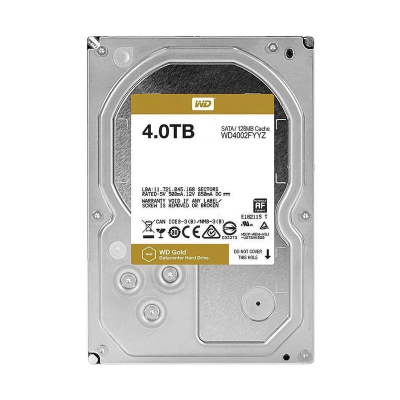 Western Digital 4TB Gold Datacenter Enterprise HDD WD4002FYYZ 88 TECH Datacenter, Enterprise, SATA, WD, WD4002FYYZ, Western Digital